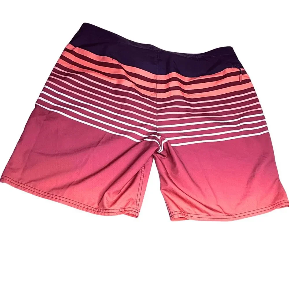 Vineyard Vines Men's Surflodge Stripe Drawstring Board Shorts Multicolor Size 40